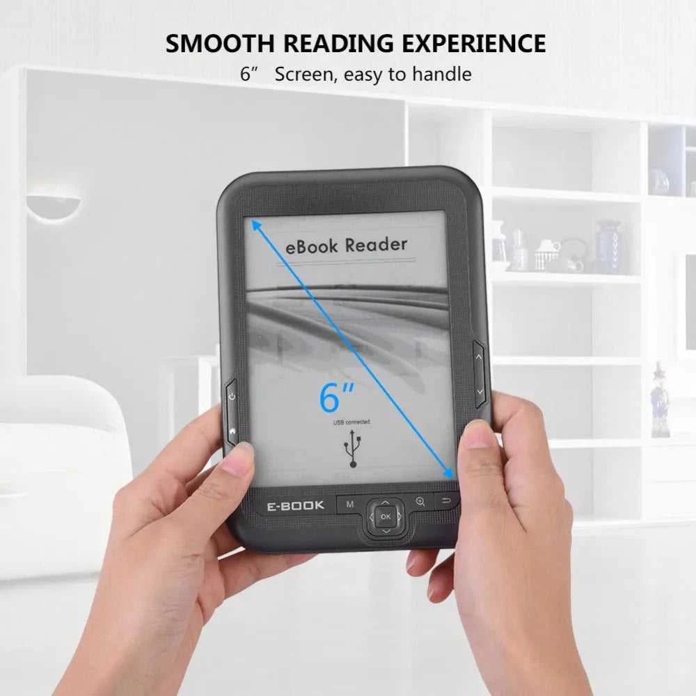 16GB E book reader 6 inch HD eink screen 2500mAh battery pocket books gift pu cover ELECTSHONG The jack market .AU The jack market .AU Accessories Electronics $ 171 14:29#16GB