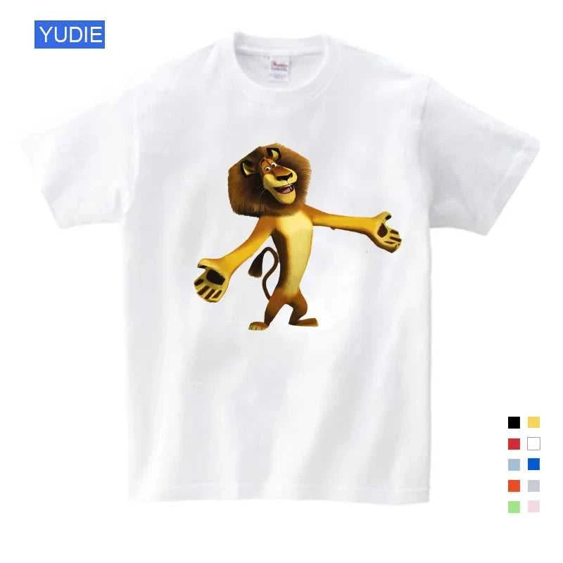Best Sellers Cartoon Printing Madagascar Summer New T Shirt Alex Marty Cute Funny T Shirt Summer Send Children Birthday Gift The jack market .AU The jack market .AU Mum & Kids: Essential Products for Every Family $ 35 14:193#T-shirt;200000463:200661901