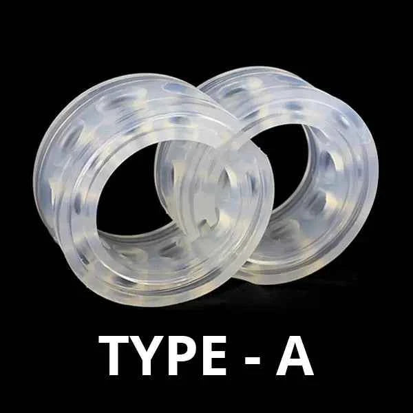 SEAMETAL Car Buffer Shock Absorber Spring Bumper Cover Rubber Protect Spring Gap Filling Buffer Universal Car Suspension Cushion