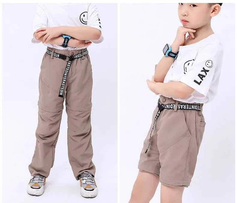 Summer Spring Boys Girls Quick Dry Waterproof Detachable Hiking Pants School Kids Climbing Trousers Child Outfit Bottoms 5-16 Yr The jack market .AU The jack market .AU Mum & Kids: Essential Products for Every Family $ 49 14:200001438;200000463:200661906#13-14 years;200007763:201336100
