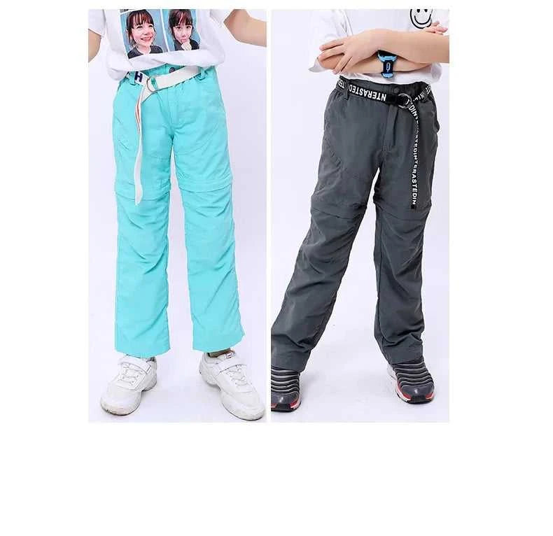 Summer Spring Boys Girls Quick Dry Waterproof Detachable Hiking Pants School Kids Climbing Trousers Child Outfit Bottoms 5-16 Yr The jack market .AU The jack market .AU Mum & Kids: Essential Products for Every Family $ 49 14:200001438;200000463:200661906#13-14 years;200007763:201336100