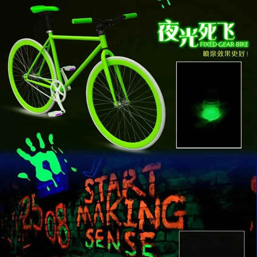BrightGlow Ultrafine Fluorescent Phosphor Powder - Luminous Glow in the Dark Pigment for Vibrant Coatings