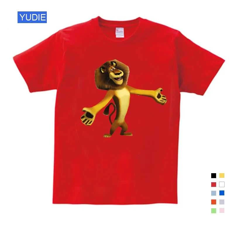 Best Sellers Cartoon Printing Madagascar Summer New T Shirt Alex Marty Cute Funny T Shirt Summer Send Children Birthday Gift The jack market .AU The jack market .AU Mum & Kids: Essential Products for Every Family $ 35 14:193#T-shirt;200000463:200661901
