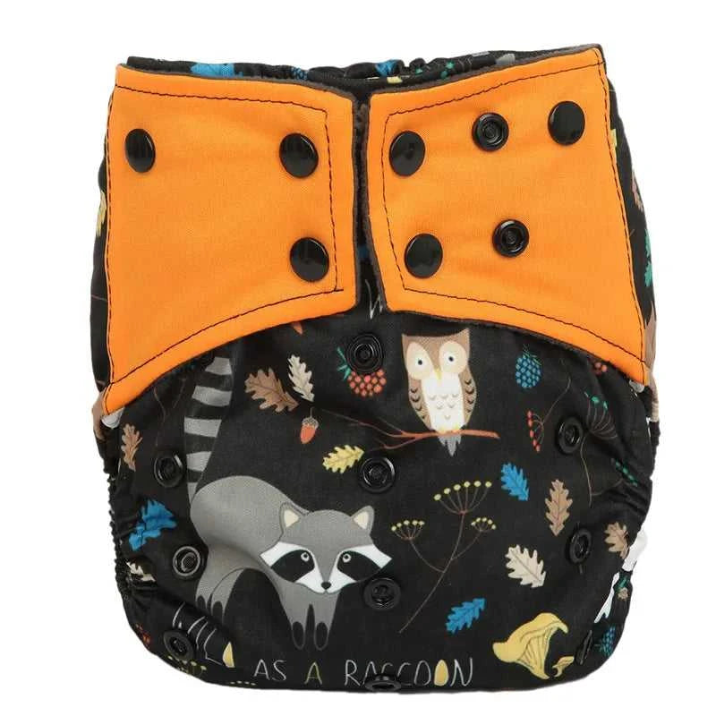 1 Charcoal Bamboo Baby Cloth Diaper Nappy Washable Reusable Double Gusset 3-15kg 8-36lbs NO INSERT The jack market .AU The jack market .AU Mum & Kids: Essential Products for Every Family $ 25 14:200006155#CD58 owl