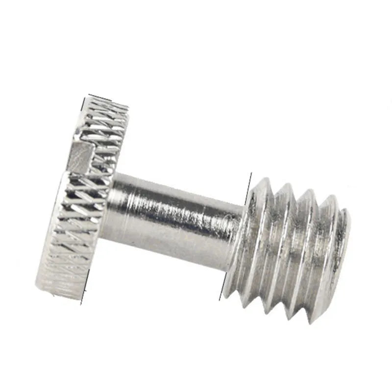 Jadkinsta 1/4 3/8 flat head Convert Slotted Screw Adapter Thread Camera Screw Mount Adapter for DSLR Camera Tripod Light Stand
