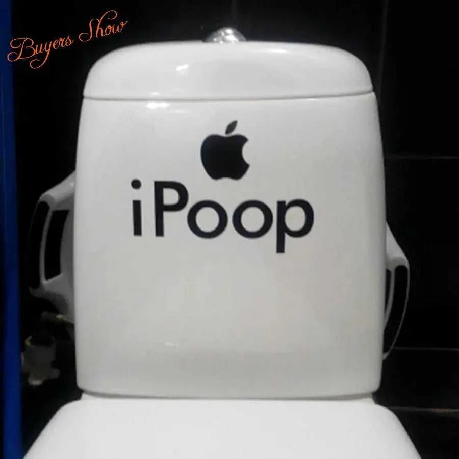 Funny Toilet Seat Stickers DIY Removable Vinyl Wall Art Sticker For Bathroom Toilet Decor The jack market .AU The jack market .AU Home $ 19 14:193;5:200000312#18cmx14cm