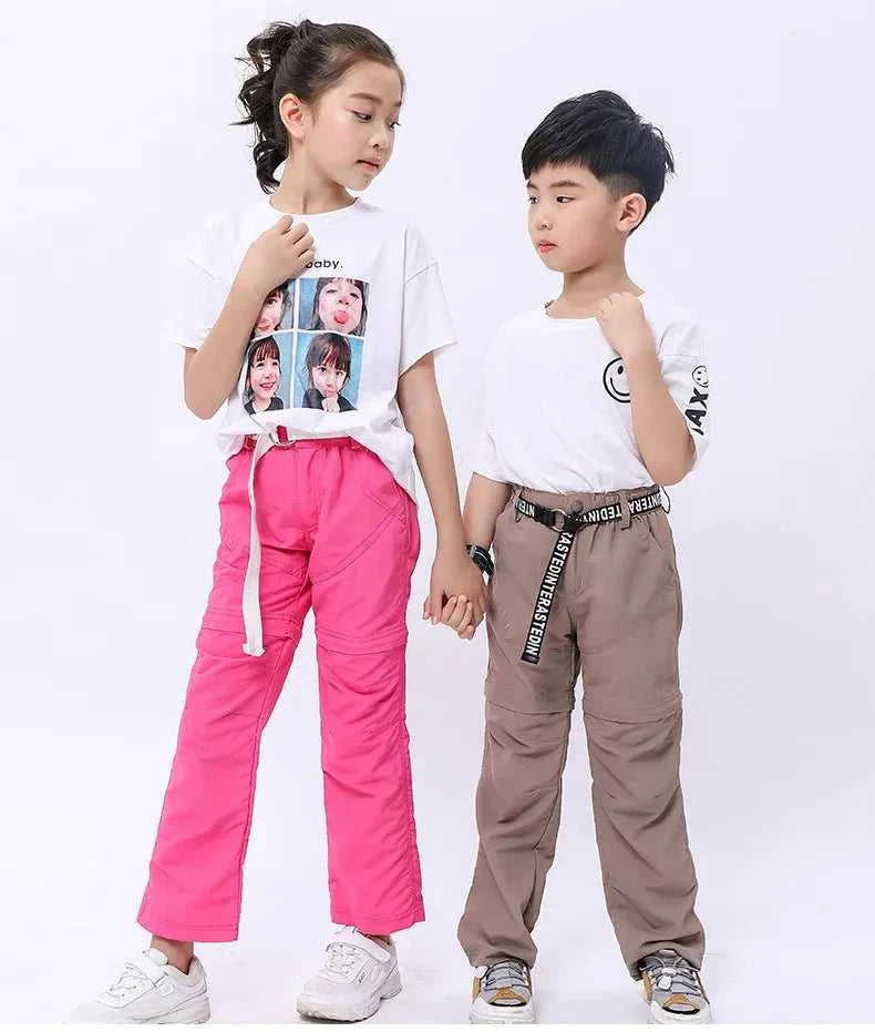 Summer Spring Boys Girls Quick Dry Waterproof Detachable Hiking Pants School Kids Climbing Trousers Child Outfit Bottoms 5-16 Yr The jack market .AU The jack market .AU Mum & Kids: Essential Products for Every Family $ 49 14:200001438;200000463:200661906#13-14 years;200007763:201336100