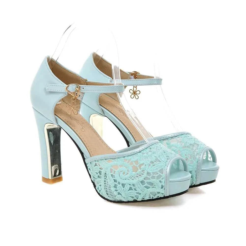 women Summer lace mesh shoes Fish Mouth high heel ladys platform sandals evening dress wedding shoes 2025 zapatos de mujer 43 The jack market .AU The jack market .AU Step Up Your Style: Trendy Shoes for Every Occasion! $ 92 14:193#black;200000124:200000333