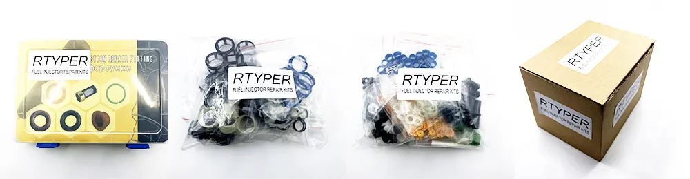 50/100PCS Auto Parts Fuel Injector Repair Seal Kit Plastic Washer 23006 7.8*13.2*1.9 For Audi Continental Hyundai KIA 2.4