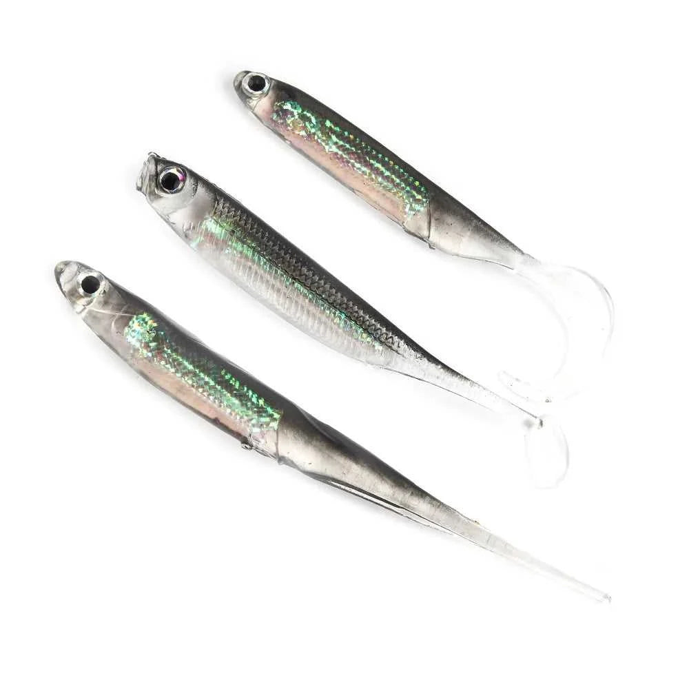 5Pcs/lot Fishing Soft Bait 7CM 7.5CM 1.7G 2.3G 2.7G T Tail fish Fishing Lures Rainbow Color Sequin Swing Fishing Spinner Bait The jack market .AU The jack market .AU Fishing Gear $ 21 14:29#tip lure