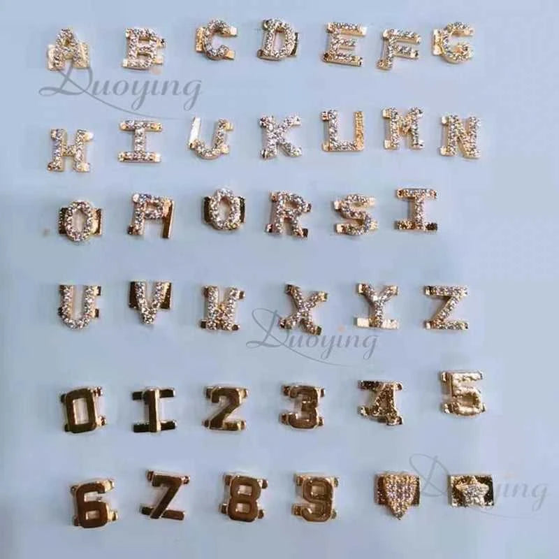 Duoying DIY Slider Charms Custom Name Accessories Zircon Sliding Letter Charms Personalized Letter Replace Jewlery Parts Charm The jack market .AU The jack market .AU Jewellery & Chains $ 73 200000783:193;200001034:200003758#Rose Gold no Charm;200007763:201336100