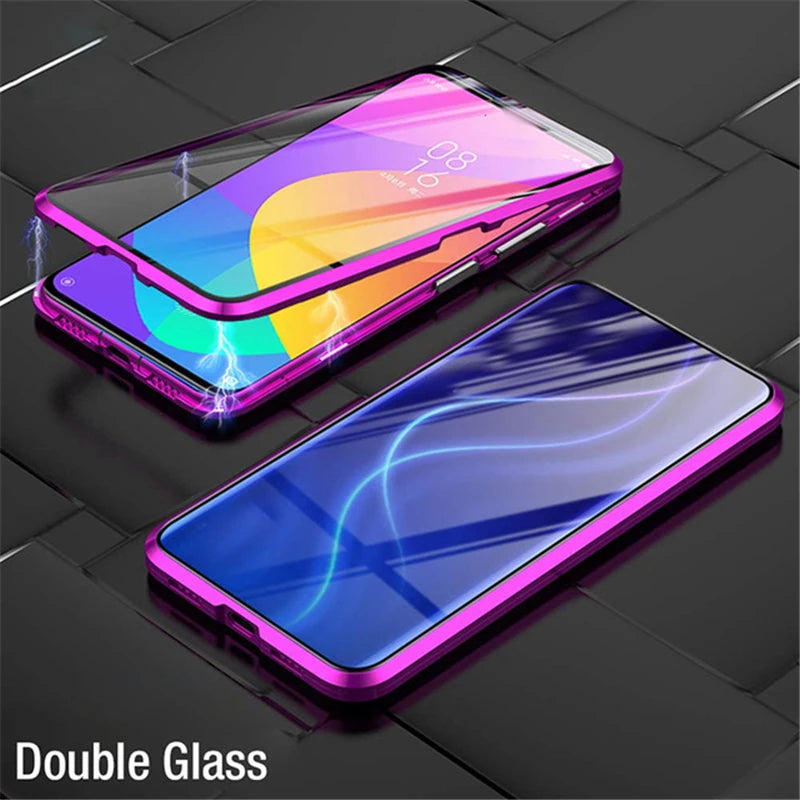 OnePlus 10T 360 Metal Flip Case - Magnetic, Shockproof Glass Protection, Stylish Design