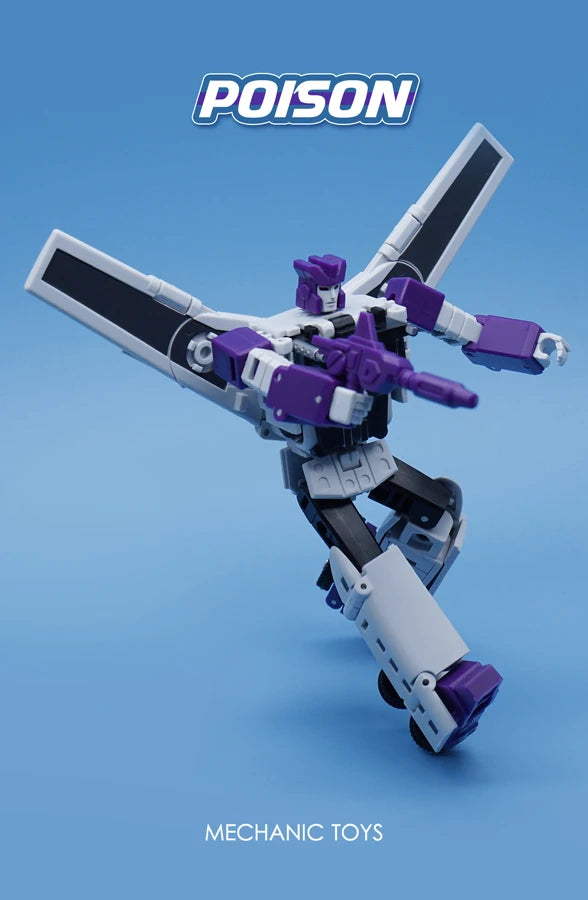 Mini Soundwave With Laserbeak Transformation MFT HS-03 HS03 Hot Soldiers G1 Pocket War Deformation Action Figure Robot Toy Gifts