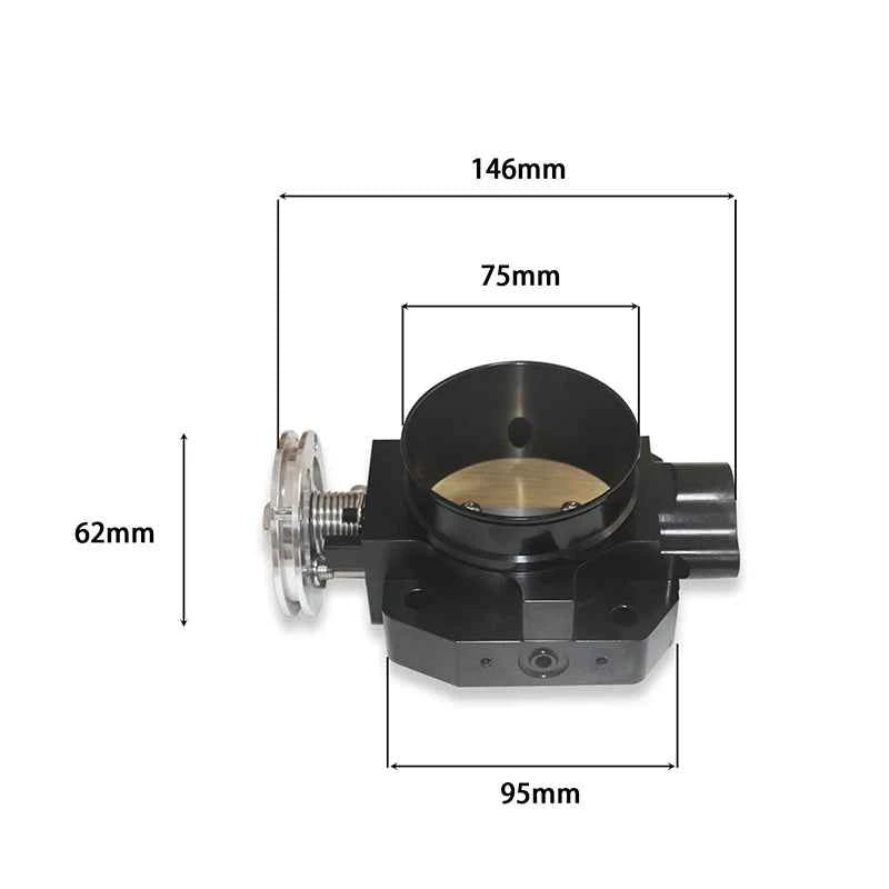 THROTTLE BODY FOR HONDA B16 B18 D16 F22 B20 D/B/H/F THROTTLE BODY 70MM EF EG EK DC2 H22 D15 D16