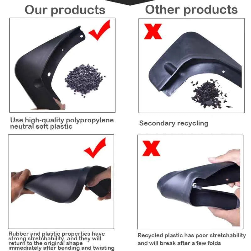FOR Dodge RAM 1500 2500 3500 Mudguards Fender Mud Flap Guard Splash Car Accessories Auto styline Mudflaps Front Rear 4pcs
