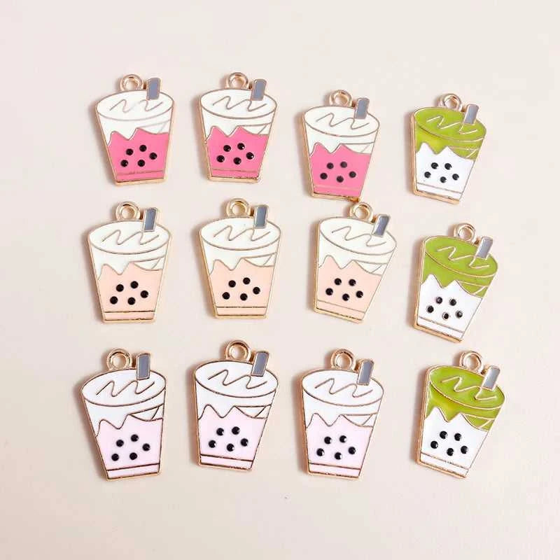 10pcs Mix Enamel Cute Food Drink Ice Cream Cake Juice Cola Charms Pendants for Necklaces Handmade DIY Jewelry Making Accessories The jack market .AU The jack market .AU Jewellery & Chains $ 48 200001033:200005183#style 431