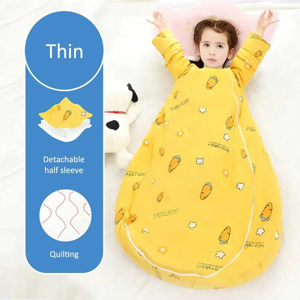 Sleeping Bag For Children 2.5Tog Baby Sleeping Bag Winter Thick Detachable Sleeves Anti-Kick Blanket Infant Quilt Sleepwear The jack market .AU The jack market .AU Mum & Kids: Essential Products for Every Family $ 63 14:771#dog 2.5tog;200000463:200661896#M(80cm)