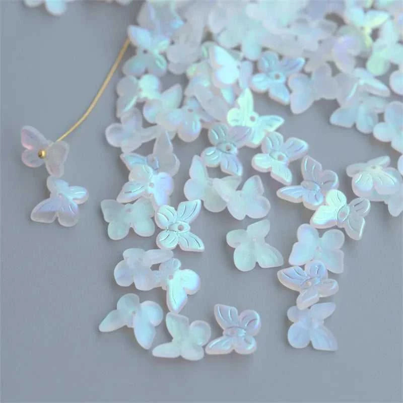 New Design Butterfly Glass Beads Handmade Material 10mm Gradient Loose Pendant Jewelry Accessories For Earring DIY Charms Beads The jack market .AU The jack market .AU Jewellery & Chains $ 53 14:200004891#10;200000196:1181#10mm (50PCS)