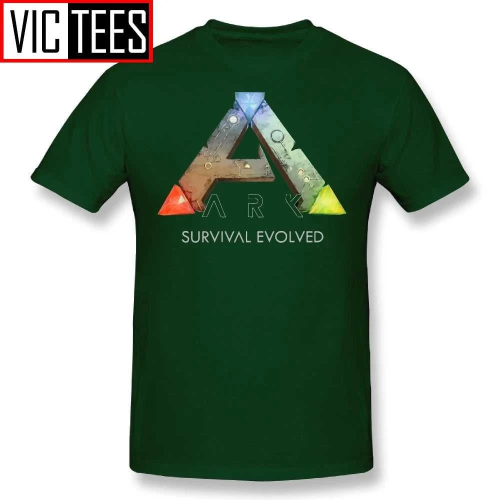Men Tee Shirts Ark Survival Evolved Games Men Pre-Cotton T-Shirts Casual Round Collar T Shirts Black The jack market .AU The jack market .AU Men Fashion $ 35 14:496;5:100014066