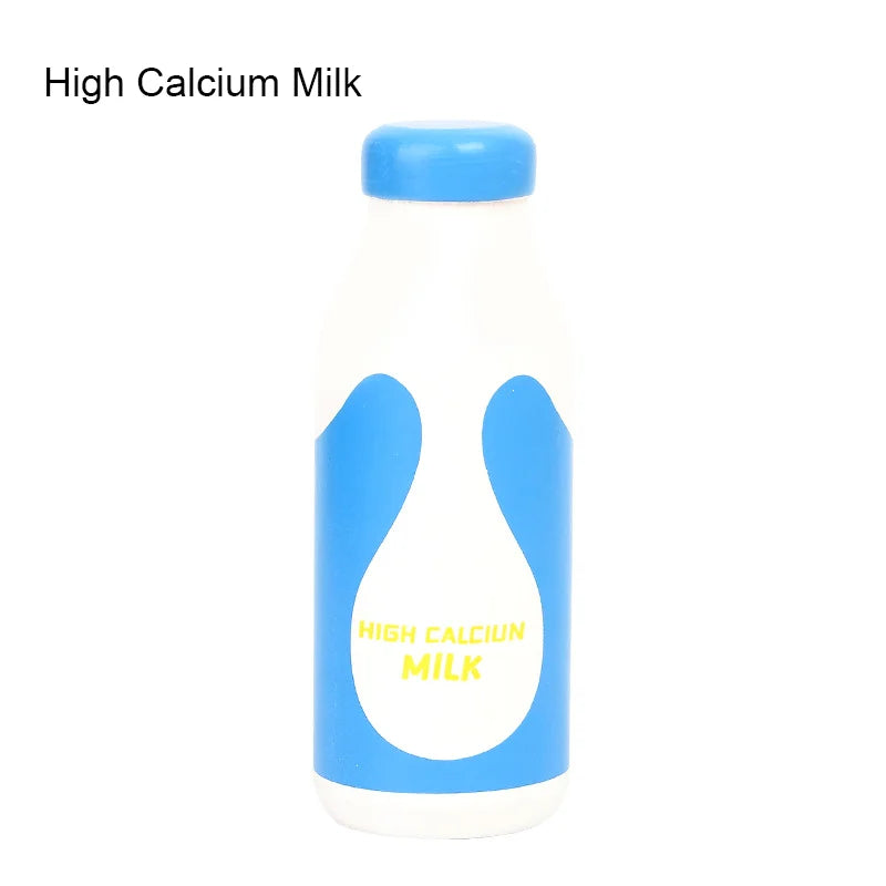 Children Pretend Play Wooden Milk Drink Set Kitchen Food Toys Montessori Learning Educational Kids Simulation Imitation Game