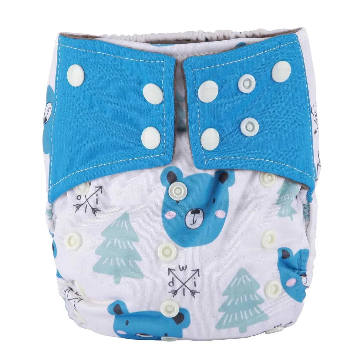 1 Charcoal Bamboo Baby Cloth Diaper Nappy Washable Reusable Double Gusset 3-15kg 8-36lbs NO INSERT The jack market .AU The jack market .AU Mum & Kids: Essential Products for Every Family $ 25 14:200006155#CD58 owl