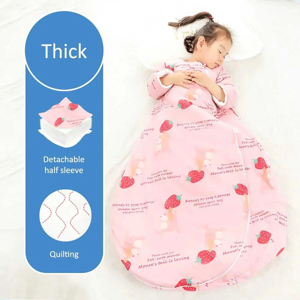Sleeping Bag For Children 2.5Tog Baby Sleeping Bag Winter Thick Detachable Sleeves Anti-Kick Blanket Infant Quilt Sleepwear The jack market .AU The jack market .AU Mum & Kids: Essential Products for Every Family $ 63 14:771#dog 2.5tog;200000463:200661896#M(80cm)