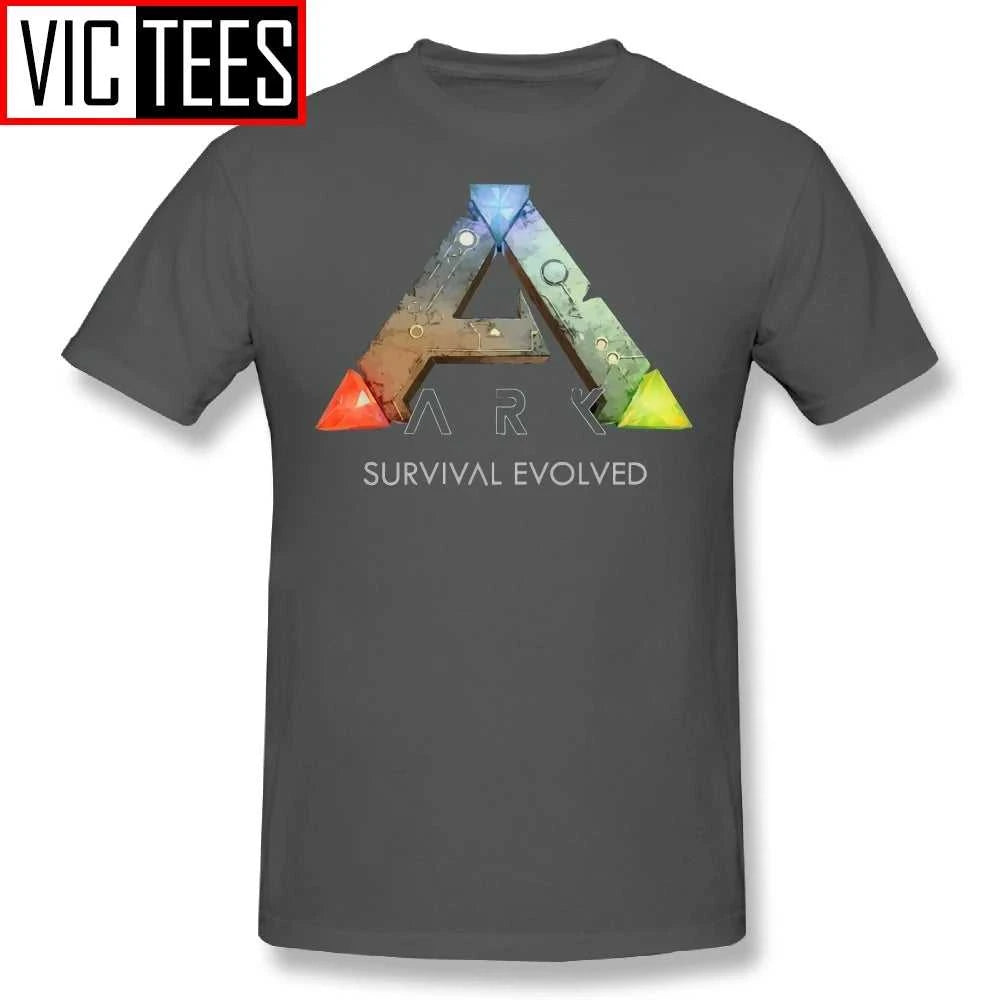Men Tee Shirts Ark Survival Evolved Games Men Pre-Cotton T-Shirts Casual Round Collar T Shirts Black The jack market .AU The jack market .AU Men Fashion $ 35 14:496;5:100014066