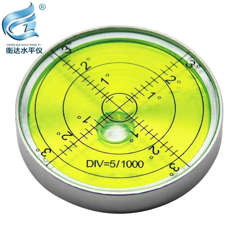 Magnetic Mini Level Meter - High Precision Metal Bubble for Perfectly Level Surfaces, Compact 60x10mm Design