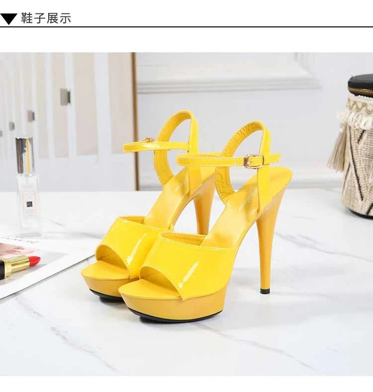 2022 Stripper Pole Dance Shoes High Heels Women Sexy Show Shoes Party Club 13 15 17CM Sandals Platform High-heeled Shoes Wedding The jack market .AU The jack market .AU Step Up Your Style: Trendy Shoes for Every Occasion! $ 94 14:366#Blue leopard;200000124:3434
