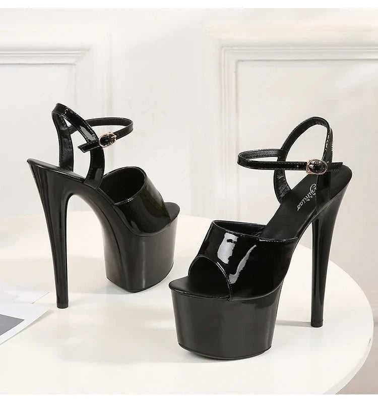 2022 Stripper Pole Dance Shoes High Heels Women Sexy Show Shoes Party Club 13 15 17CM Sandals Platform High-heeled Shoes Wedding The jack market .AU The jack market .AU Step Up Your Style: Trendy Shoes for Every Occasion! $ 94 14:366#Blue leopard;200000124:3434