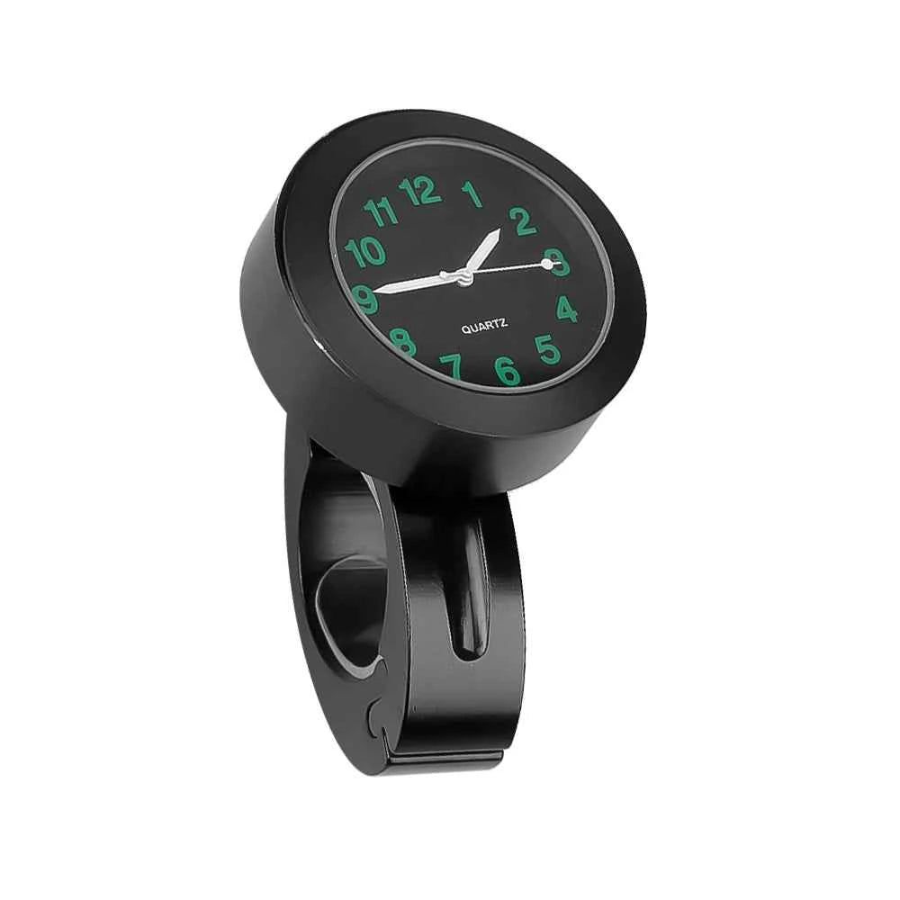 Universal Motorbike Bike Waterproof Handlebar Clock With Night Vision Light 22-25mm Motorcycle Handlebar Mount Clock Watch
