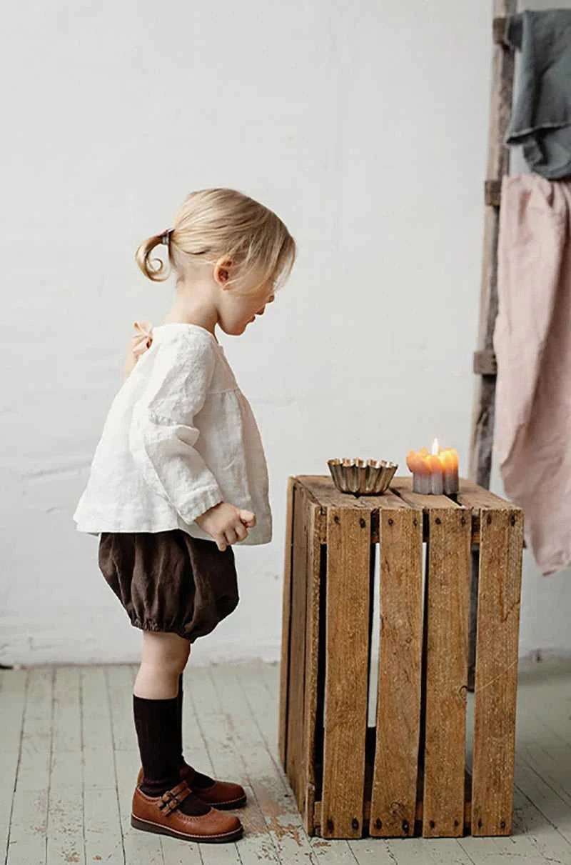 Chic Back Bow Tie Linen Shirt Girls 2026 New Solid Color Casual Loose Baby Kids Long-Sleeved Blouse Autumn Clothes The jack market .AU The jack market .AU Mum & Kids: Essential Products for Every Family $ 45 14:350853#White;200000463:200169197#110cm;200007763:201336100