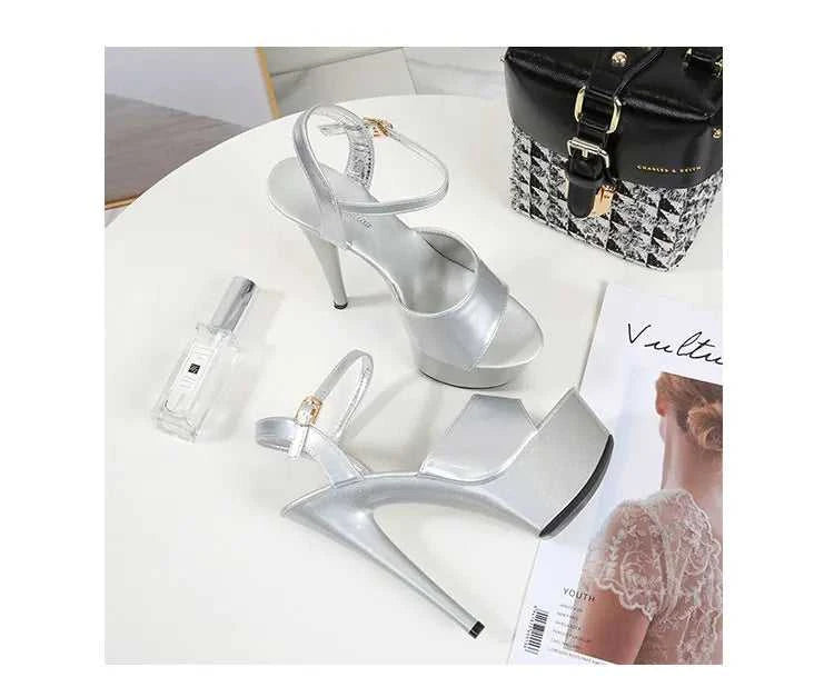 2022 Stripper Pole Dance Shoes High Heels Women Sexy Show Shoes Party Club 13 15 17CM Sandals Platform High-heeled Shoes Wedding The jack market .AU The jack market .AU Step Up Your Style: Trendy Shoes for Every Occasion! $ 94 14:366#Blue leopard;200000124:3434