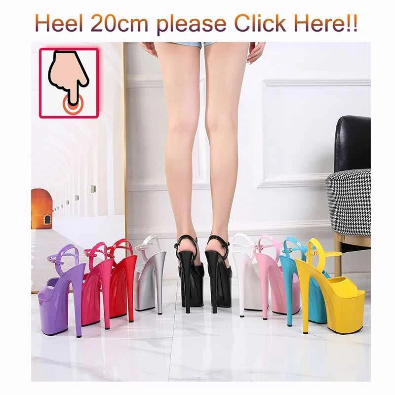 2022 Stripper Pole Dance Shoes High Heels Women Sexy Show Shoes Party Club 13 15 17CM Sandals Platform High-heeled Shoes Wedding The jack market .AU The jack market .AU Step Up Your Style: Trendy Shoes for Every Occasion! $ 94 14:366#Blue leopard;200000124:3434