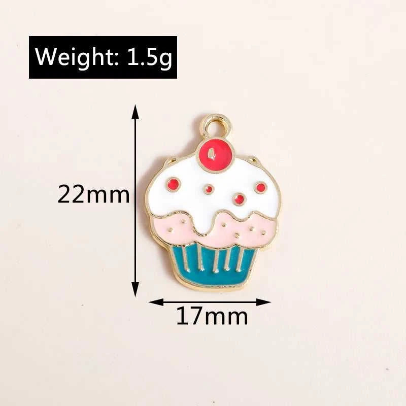 10pcs Mix Enamel Cute Food Drink Ice Cream Cake Juice Cola Charms Pendants for Necklaces Handmade DIY Jewelry Making Accessories The jack market .AU The jack market .AU Jewellery & Chains $ 48 200001033:200005183#style 431