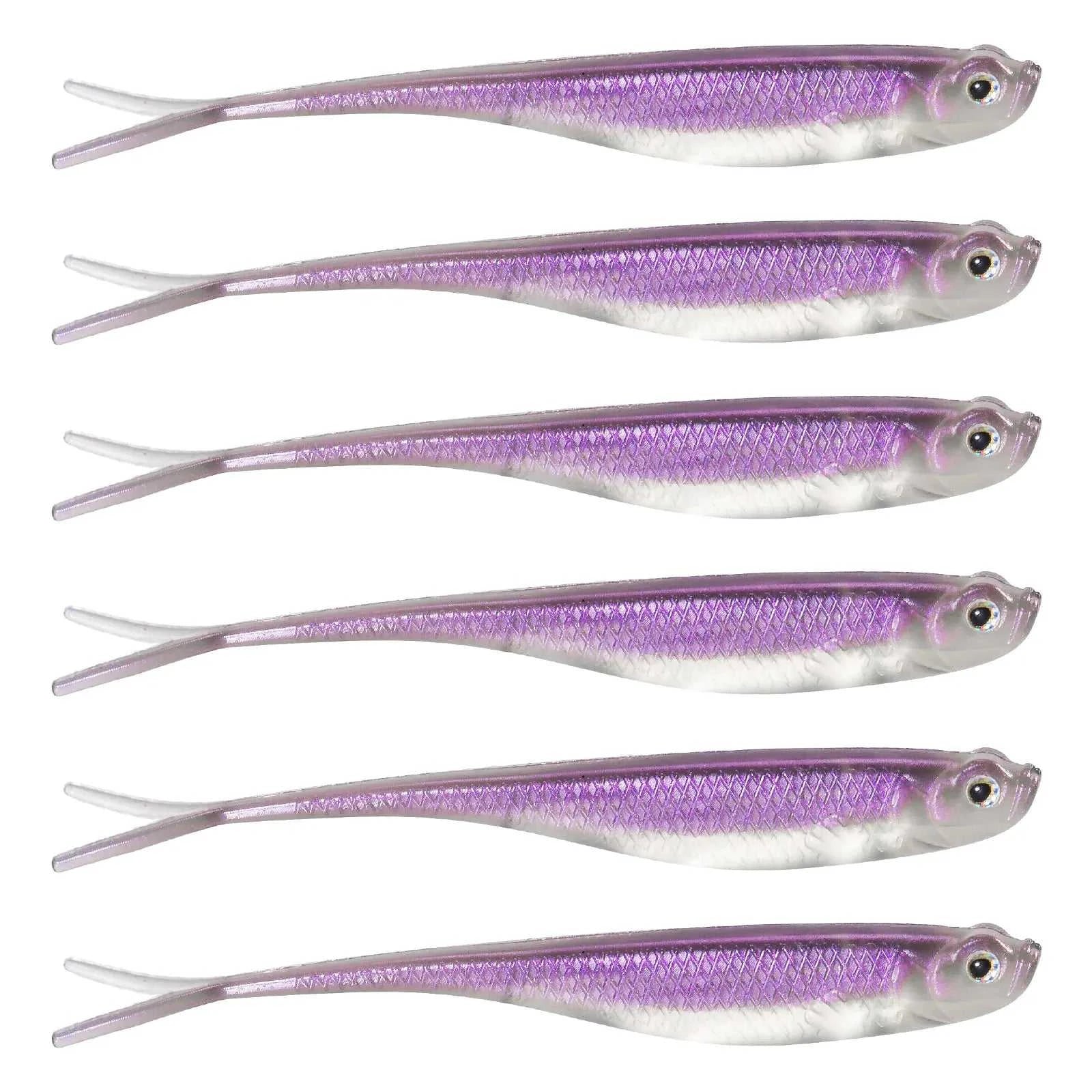 Dr.Fish 5/6pcs Fishing Soft Lure Plastic Saltwater Fork Tail Drop Shot Silicone Soft Bait Worm Bass Trout Pike Walleye Weedless The jack market .AU The jack market .AU Fishing Gear $ 24 14:202997806#Pink;200007763:201336100;5:8022#75mm-6pcs