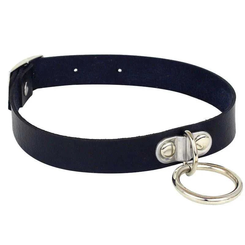 Round PU Leather Choker Collar For Women Gothic Punk Necklace Chain Harajuku Sexy Chocker Necklaces Jewelry Birthday Party Gifts The jack market .AU The jack market .AU Jewellery & Chains $ 54 200001034:200003761#8