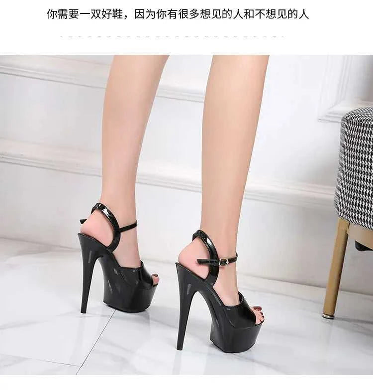 2022 Stripper Pole Dance Shoes High Heels Women Sexy Show Shoes Party Club 13 15 17CM Sandals Platform High-heeled Shoes Wedding The jack market .AU The jack market .AU Step Up Your Style: Trendy Shoes for Every Occasion! $ 94 14:366#Blue leopard;200000124:3434