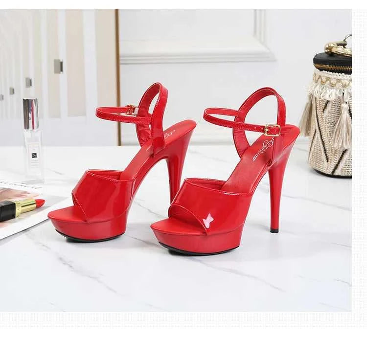 2022 Stripper Pole Dance Shoes High Heels Women Sexy Show Shoes Party Club 13 15 17CM Sandals Platform High-heeled Shoes Wedding The jack market .AU The jack market .AU Step Up Your Style: Trendy Shoes for Every Occasion! $ 94 14:366#Blue leopard;200000124:3434