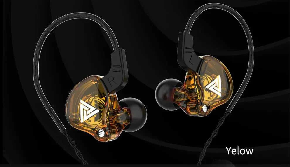 QKZ AK6 Wired Headphones Dual Drive HiFi Earphone with Microphone 3.5mm Sport Running Music Earbuds Bass Stereo Headset Original The jack market .AU The jack market .AU Accessories Electronics $ 51 14:350853#AK6 Green B