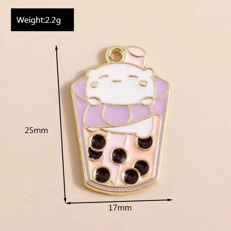 10pcs Mix Enamel Cute Food Drink Ice Cream Cake Juice Cola Charms Pendants for Necklaces Handmade DIY Jewelry Making Accessories The jack market .AU The jack market .AU Jewellery & Chains $ 48 200001033:200005183#style 431