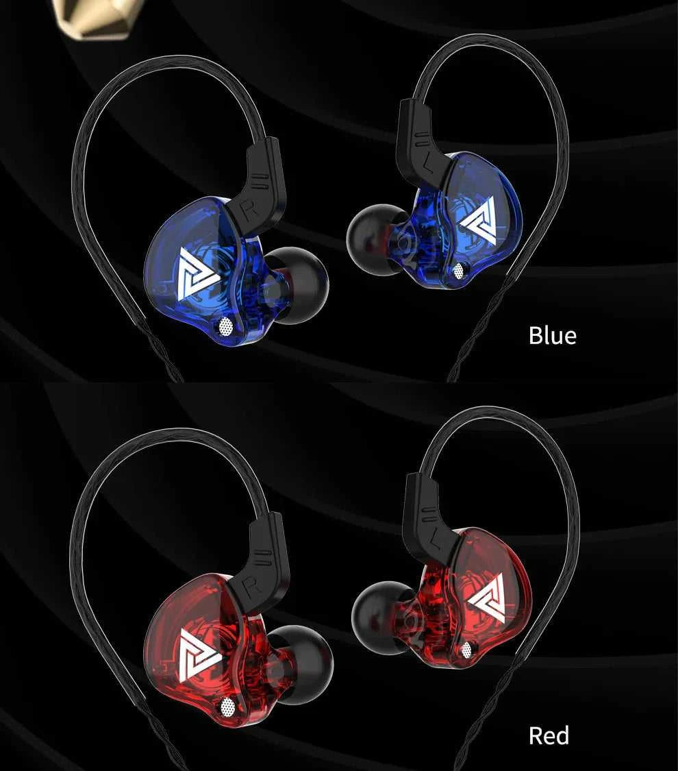 QKZ AK6 Wired Headphones Dual Drive HiFi Earphone with Microphone 3.5mm Sport Running Music Earbuds Bass Stereo Headset Original The jack market .AU The jack market .AU Accessories Electronics $ 51 14:350853#AK6 Green B