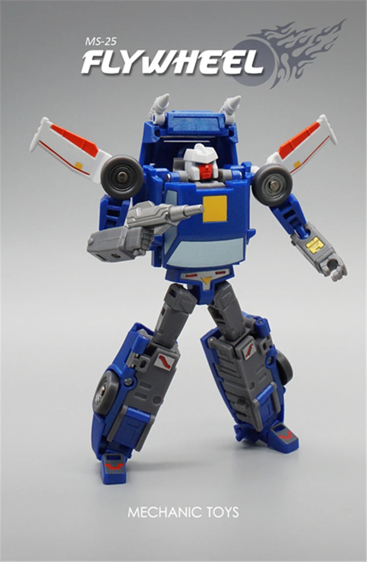 Mini Soundwave With Laserbeak Transformation MFT HS-03 HS03 Hot Soldiers G1 Pocket War Deformation Action Figure Robot Toy Gifts