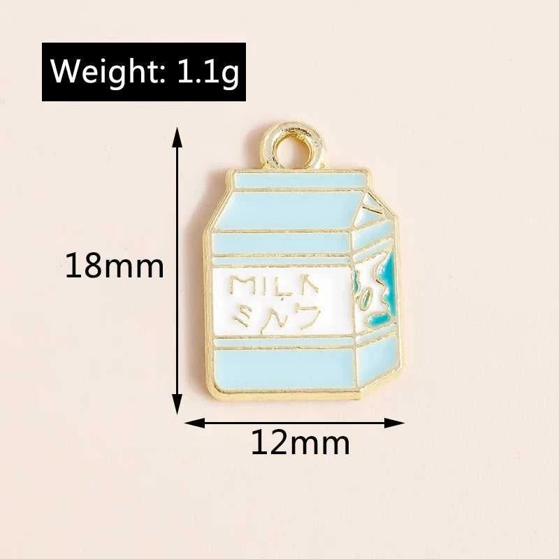 10pcs Mix Enamel Cute Food Drink Ice Cream Cake Juice Cola Charms Pendants for Necklaces Handmade DIY Jewelry Making Accessories The jack market .AU The jack market .AU Jewellery & Chains $ 48 200001033:200005183#style 431