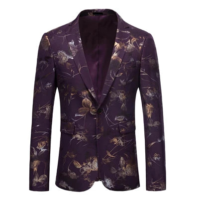 2026 New Men's Dark Brown Suit Jacket, Wedding Business Dress Coat, Slim Blazers, Costume, Asian Size, M-5XL, 6XL