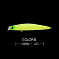 Fishing lure 1pcs Topwater Minnow 11cm 17g wobblers Pike Sea Spinning Artificial hard Bait swimbait Jerkbait carp Fishing Pesca The jack market .AU The jack market .AU Fishing Gear $ 21 14:366#B