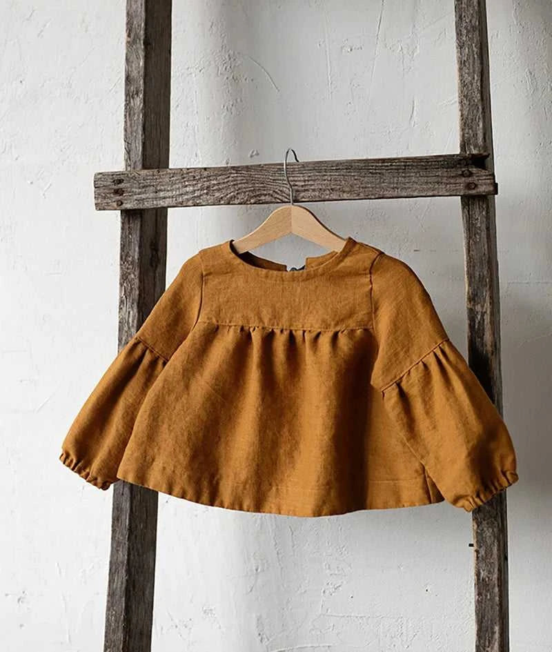 Chic Back Bow Tie Linen Shirt Girls 2026 New Solid Color Casual Loose Baby Kids Long-Sleeved Blouse Autumn Clothes The jack market .AU The jack market .AU Mum & Kids: Essential Products for Every Family $ 45 14:350853#White;200000463:200169197#110cm;200007763:201336100