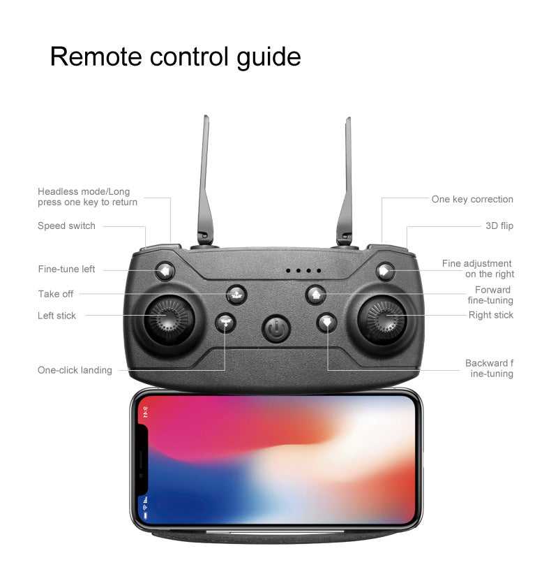 E88pro Drone Professional Dron Optical Flow 4k Dual Camera Aerial Photography Four Axis Aircraft RC Quadrotor children's toys The jack market .AU The jack market .AU Drones $ 72 14:1052#Gray-Two Camera