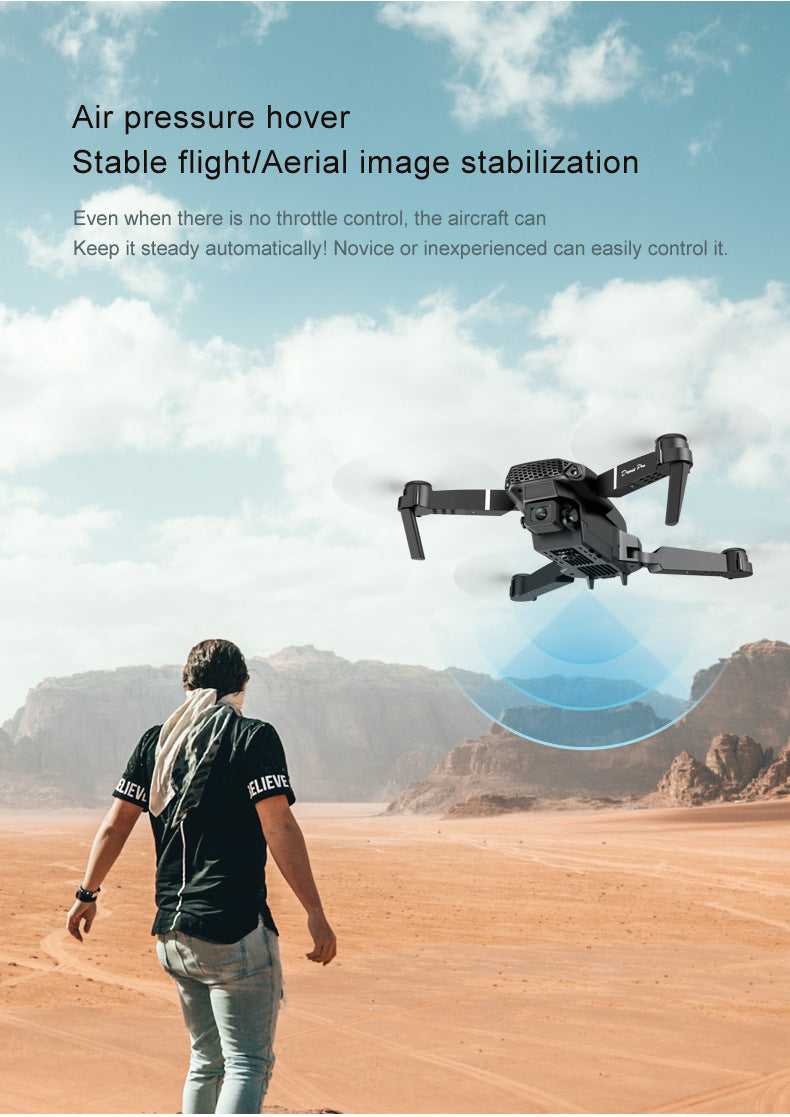 E88pro Drone Professional Dron Optical Flow 4k Dual Camera Aerial Photography Four Axis Aircraft RC Quadrotor children's toys The jack market .AU The jack market .AU Drones $ 72 14:1052#Gray-Two Camera