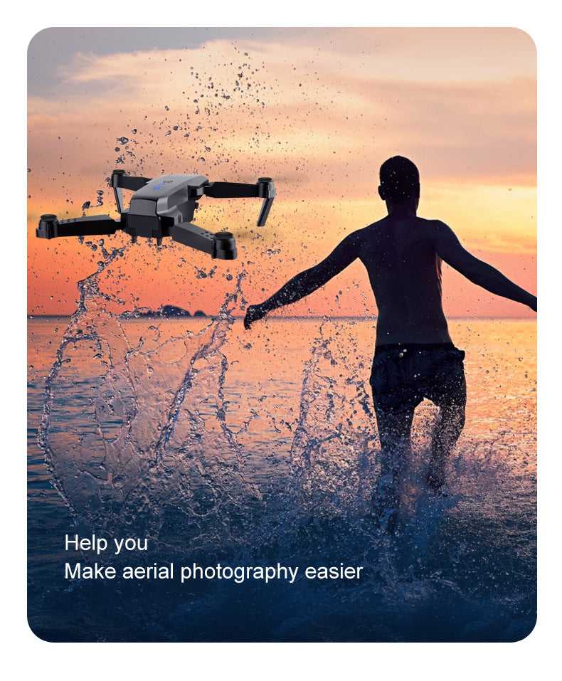 E88pro Drone Professional Dron Optical Flow 4k Dual Camera Aerial Photography Four Axis Aircraft RC Quadrotor children's toys The jack market .AU The jack market .AU Drones $ 72 14:1052#Gray-Two Camera